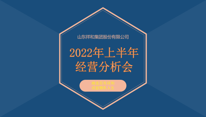 山东九游j9官网登录入口召开2022年上半年经营分析会